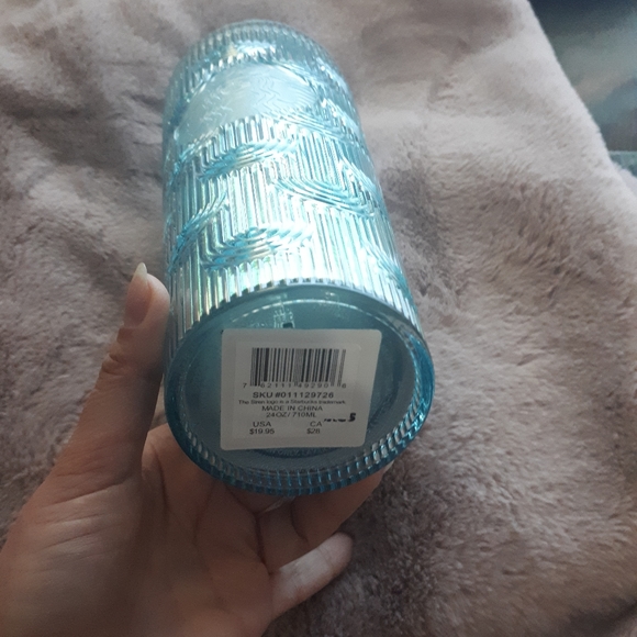 Starbucks Venti mermaid scale cold cup - Picture 3 of 3